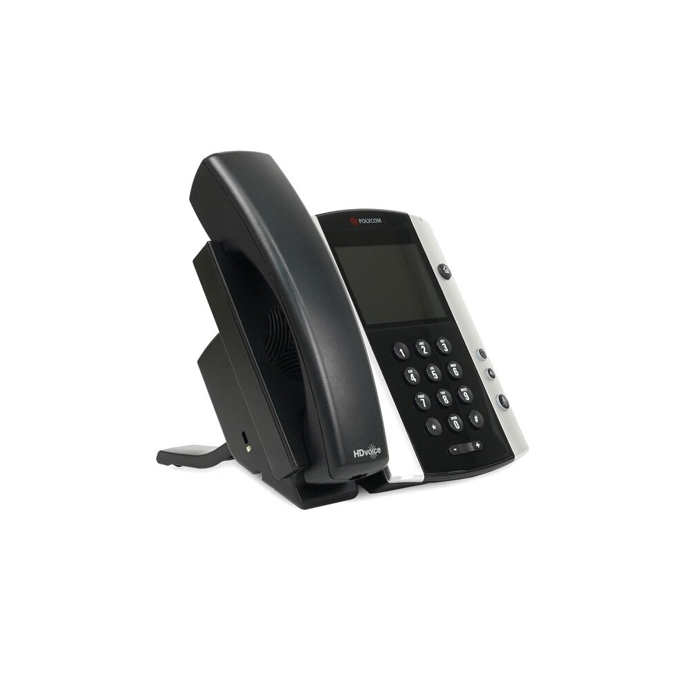 Polycom 2200-44500-025 | VVX 500 12-Line Business Media Phone with HD Voice Like New