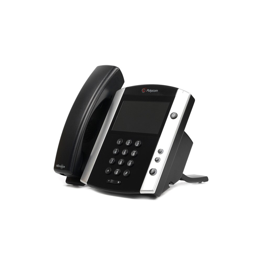Polycom VVX 600 IP Phone (2200-44600-025) Like New 1