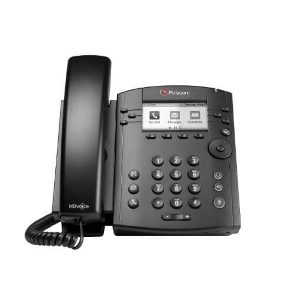 Polycom 2200-46161-025 | VVX 310 Media Phone (Gigabit Ethernet) New 2
