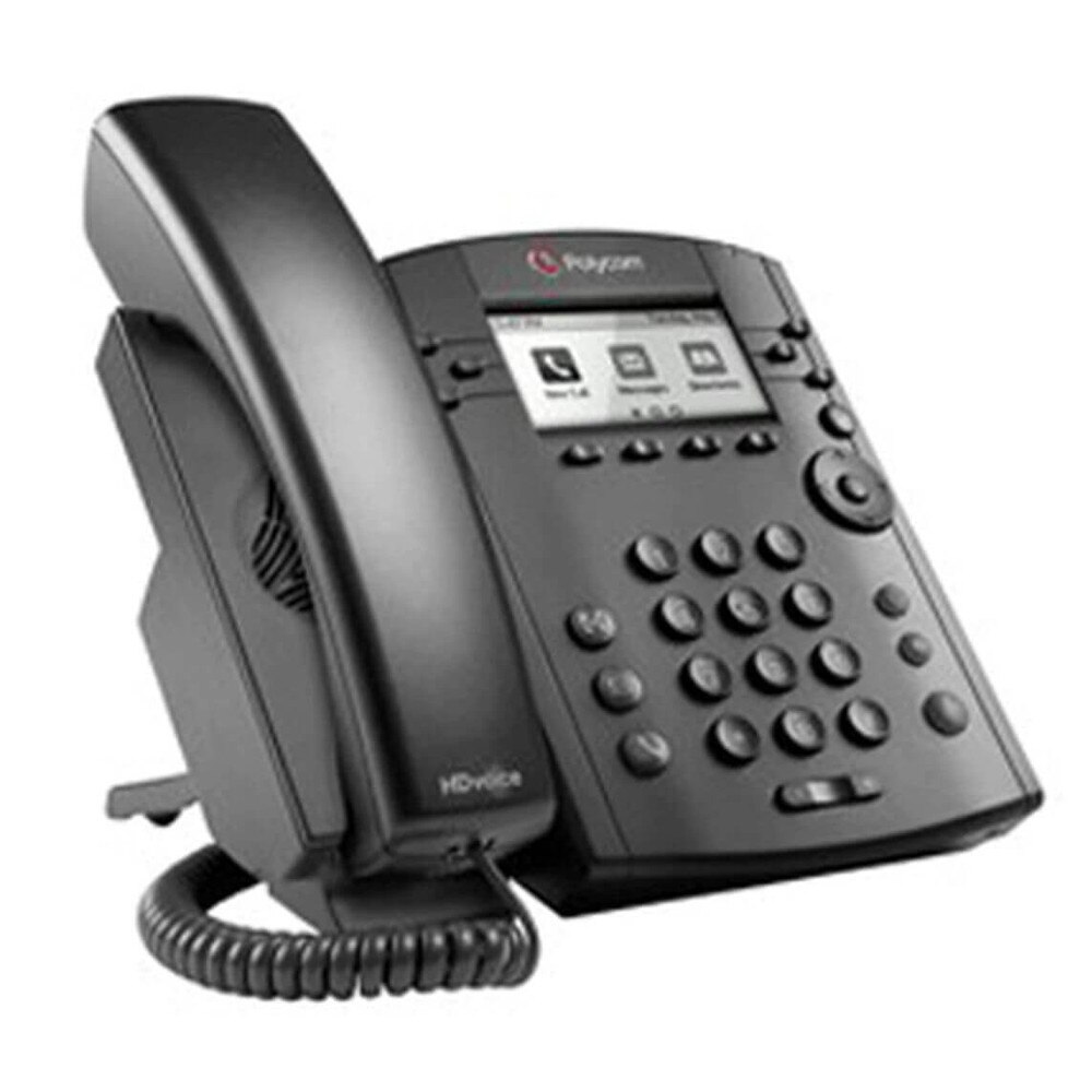 Polycom 2200-46161-025 | VVX 310 Media Phone (Gigabit Ethernet) New 3