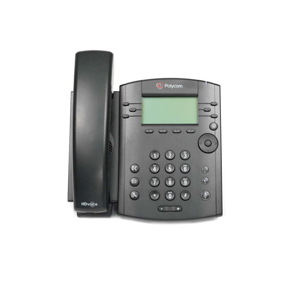 Polycom VVX 301 IP Phone (2200-48300-025) | Like New 2