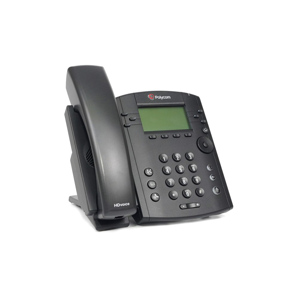 Polycom VVX 311 Skype for Business Edition IP Phone (2200-48350-019) Like New