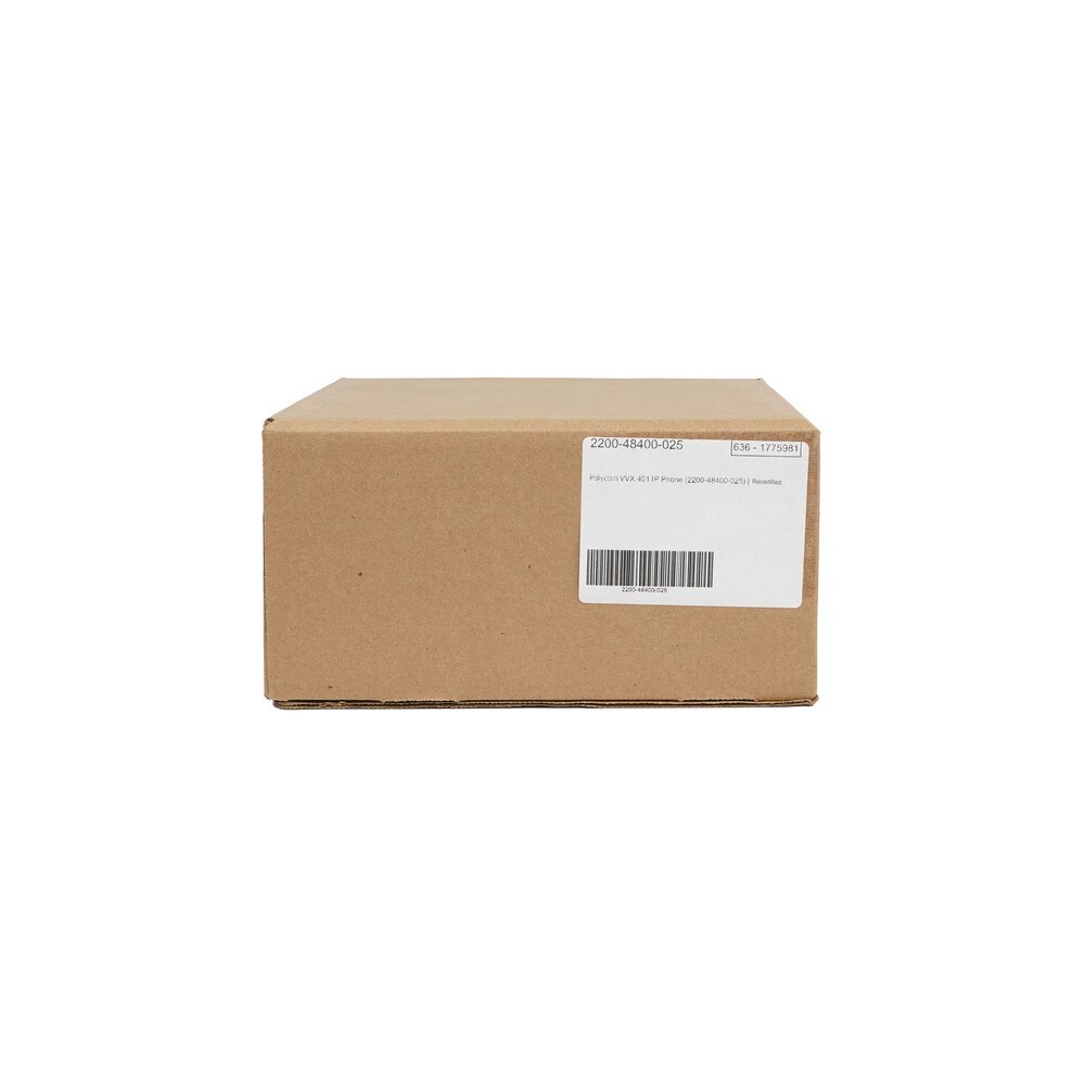 Polycom VVX 401 IP Phone (2200-48400-025) Recertified