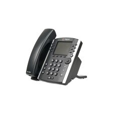 Polycom VVX 411 IP Phone with Power Supply (2200-48450-001) Like New