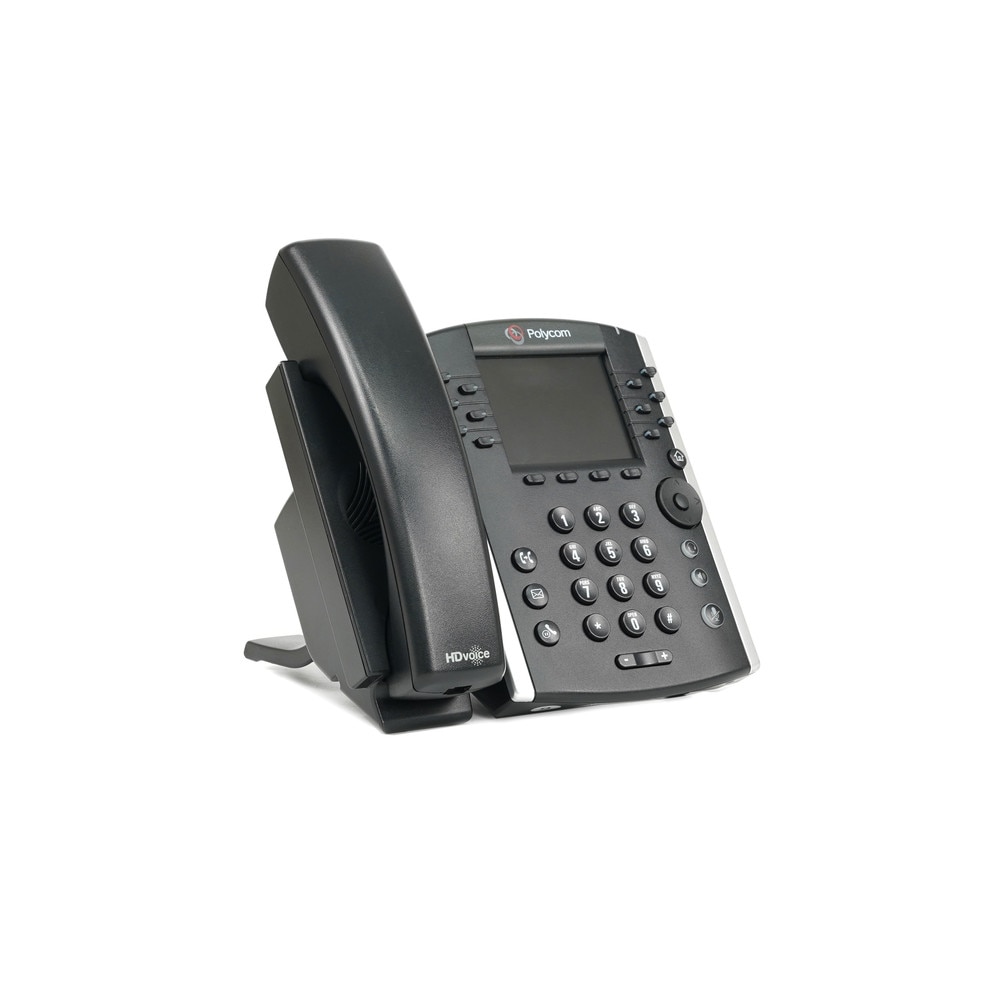 Polycom VVX 411 IP Phone with Power Supply (2200-48450-001) Recertified 3