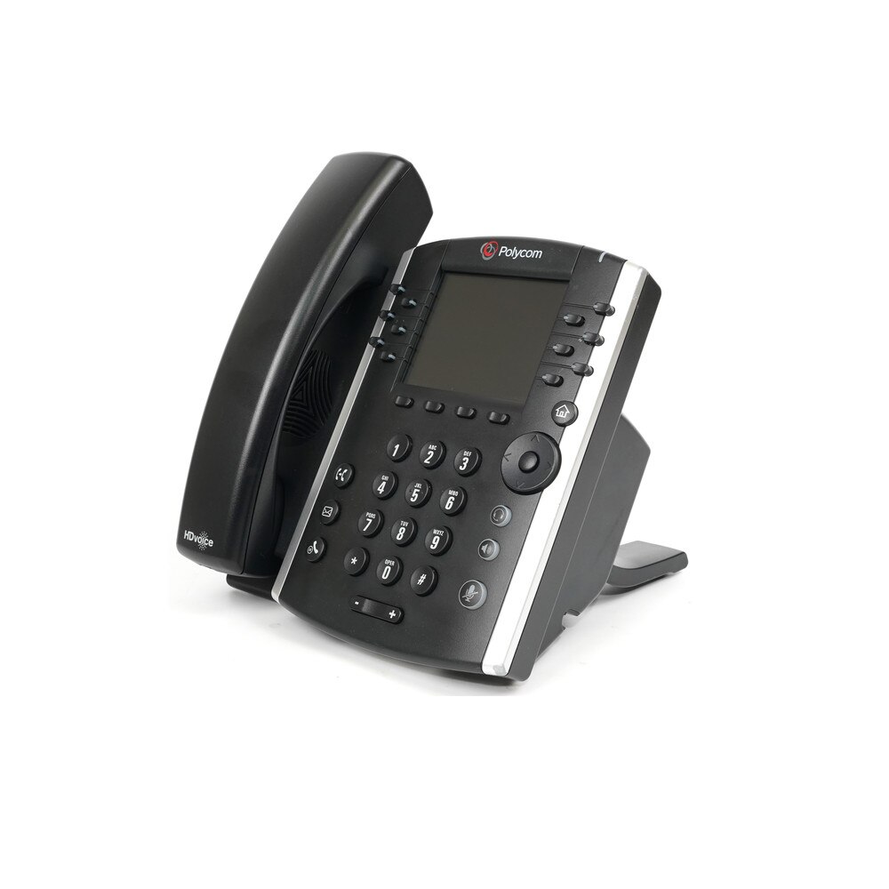 Polycom VVX 411 Skype for Business Edition IP Phone (2200-48450-019) Recertified