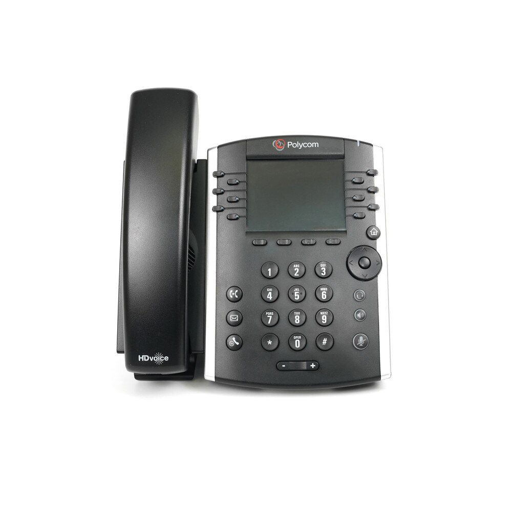 Polycom VVX 411 Skype for Business Edition IP Phone (2200-48450-019) Recertified