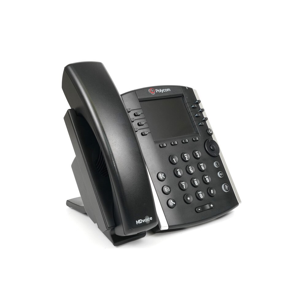 Polycom VVX 411 Skype for Business Edition IP Phone (2200-48450-019) Recertified