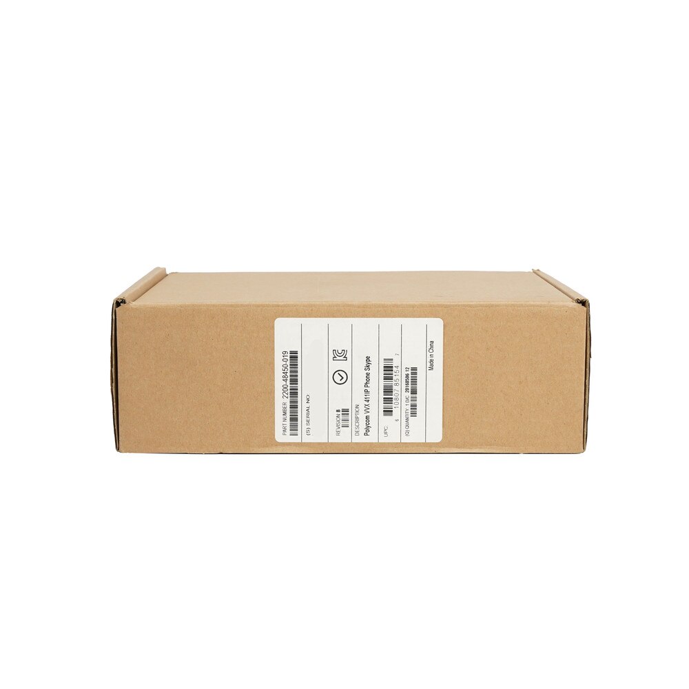 Polycom VVX 411 Skype for Business Edition IP Phone (2200-48450-019) Recertified