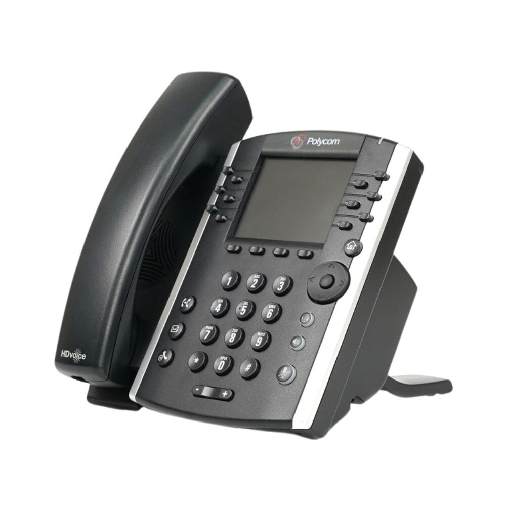 Polycom VVX 411 IP Phone (2200-48450-025) Like New 1