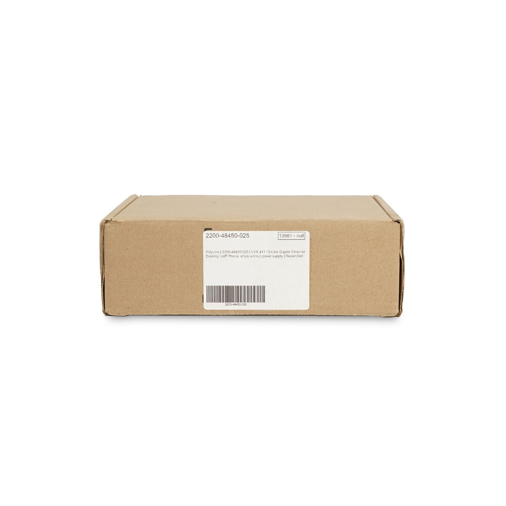 Polycom VVX 411 IP Phone (2200-48450-025) Recertified 6