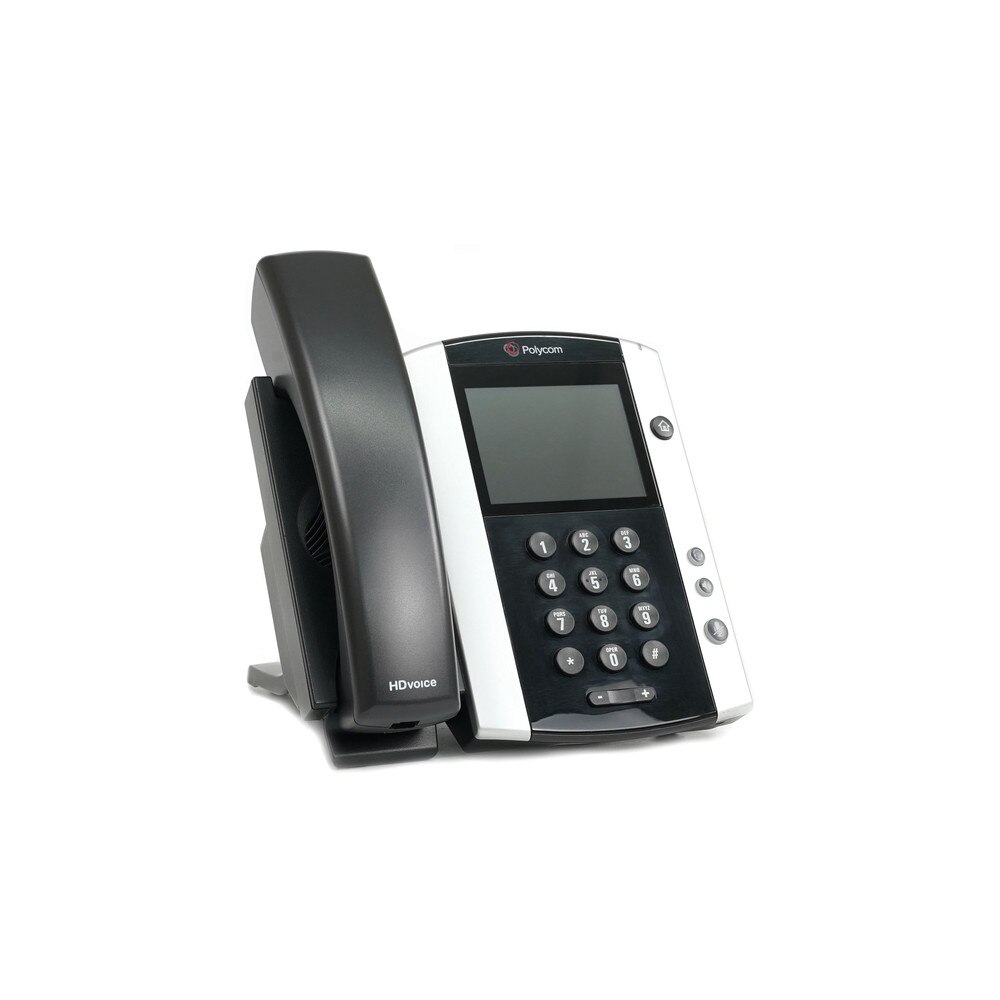 Polycom VVX 501 Skype for Business Edition IP Phone (2200-48500-019) Like New 3