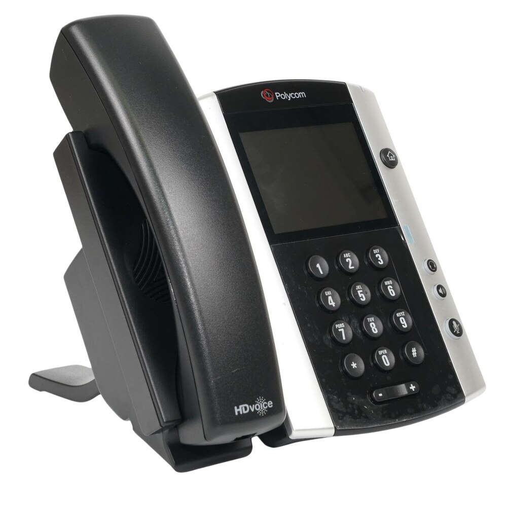 Polycom VVX 501 IP Phone (2200-48500-025) Like New 2