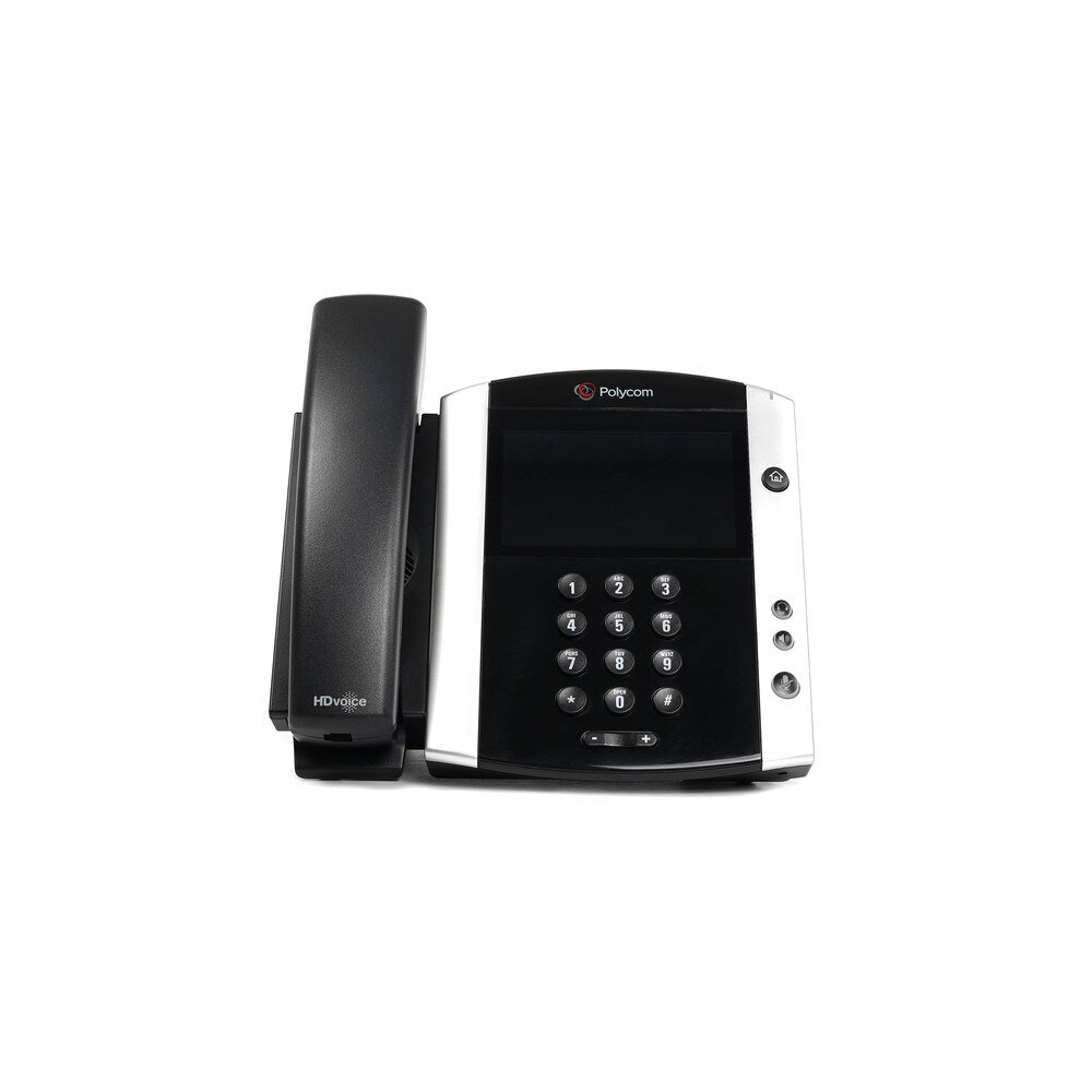 Polycom 2200-48600-019 | VVX 601 Microsoft Skype For Business 16-Line Desktop VoIP Phone - Like New