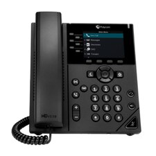 Polycom VVX 350 IP Phone with Power Supply (2200-48830-001) New