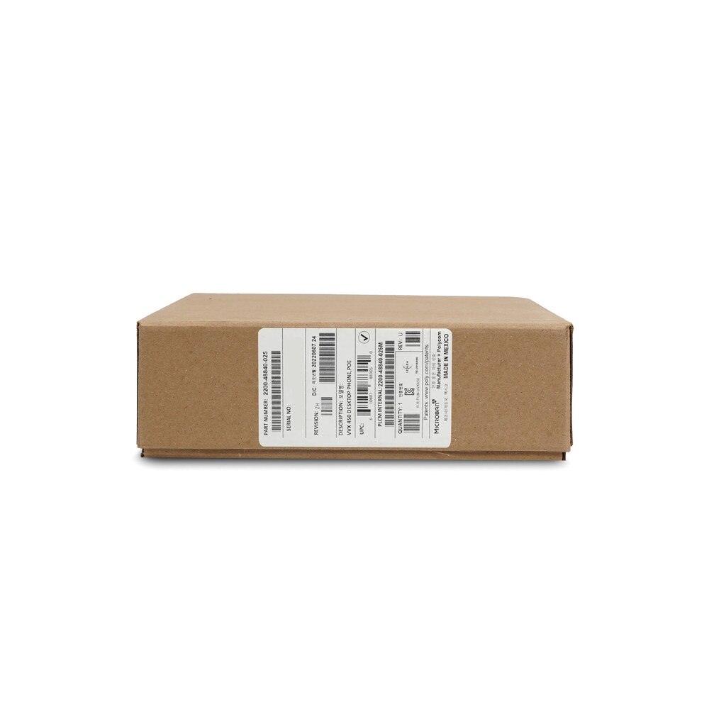 Polycom VVX 450 IP Phone (2200-48840-025) New 6