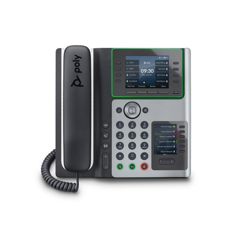 Poly Edge E450 IP Phone NA w/PSU (2200-87030-001) | New 2