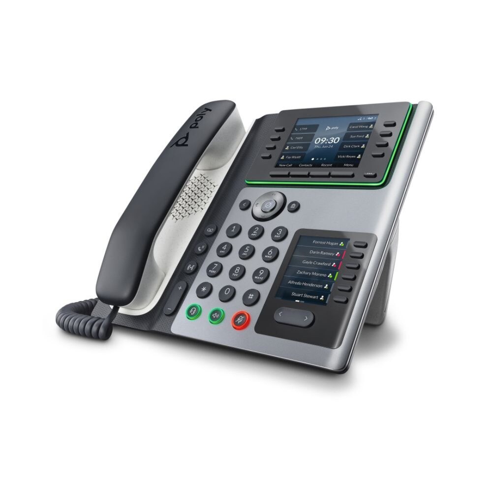 Poly Edge E450 IP Phone NA w/PSU (2200-87030-001) | New 3
