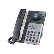 Poly Edge E300 IP Desk Phone With NA Power Supply (2200-87815-001, 89B51AA#ABA) New 1
