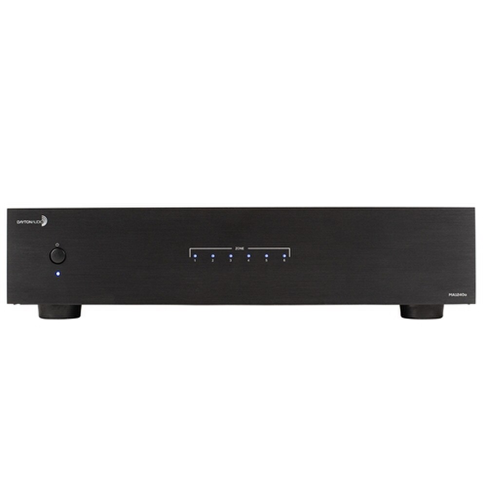 Dayton Audio MA1240a Multi-Zone 12 Channel Amplifier 40WPC (300-815) New 1