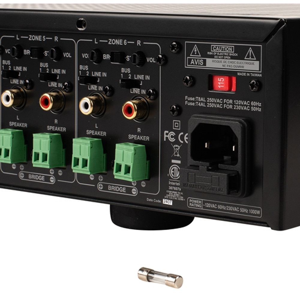 Dayton Audio MA1240a Multi-Zone 12 Channel Amplifier 40WPC (300-815) New 6