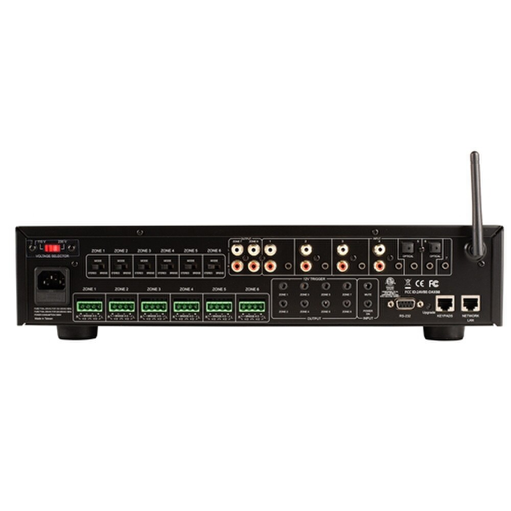 Dayton Audio DAX88 8-Source 8-Zone Distributed Whole House Audio System Amplifier (300-985) New 2