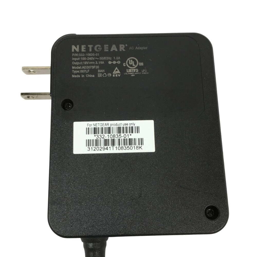 Netgear 19V DC 3.16A Power Supply AD2073F20 (332-11482-02)|Like New 5