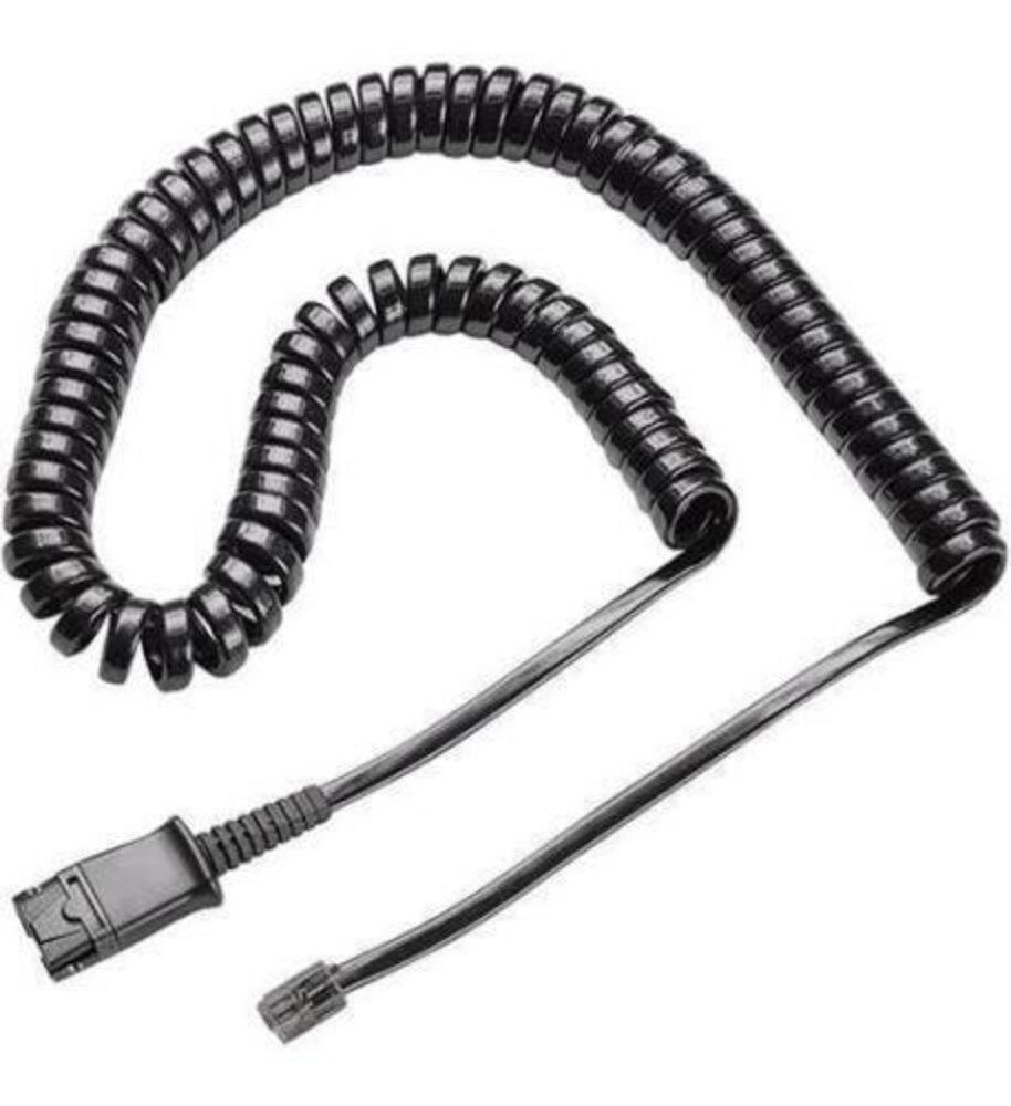 Plantronics U10P-S Quick Disconnect Cable (38099-01) New 1