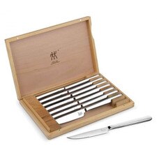 Zwilling J.A. Henckels Stainless 8 Piece Steak Knife Set (39130-850) New 1