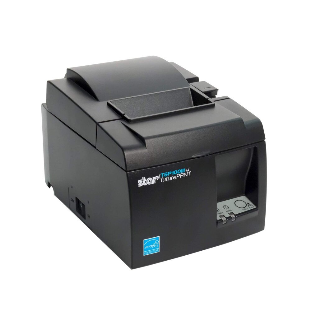 Star Micronics TSP143IIIBi Thermal Receipt Printer Gray (39472110) New 3
