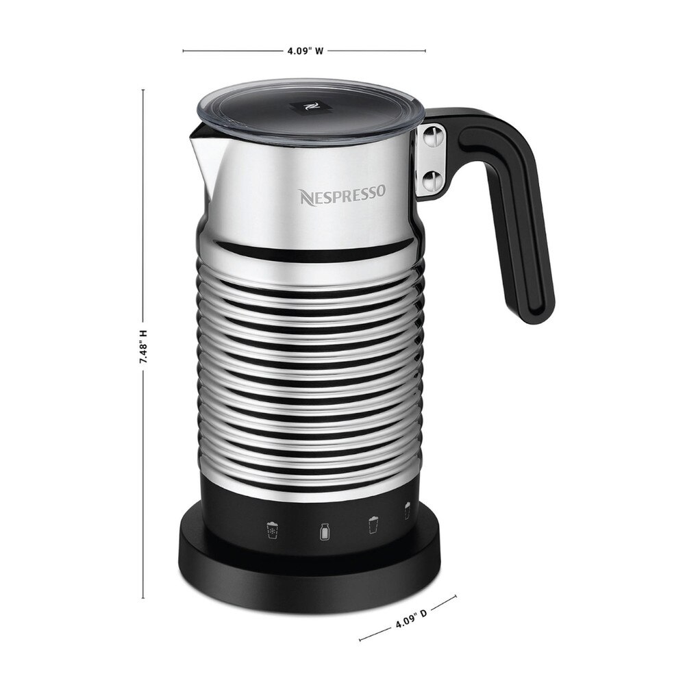 Nespresso Aeroccino 4 Milk Frother | Easy Cleaning & Fast Heating (4194-US-SI-NE) | Like New 3