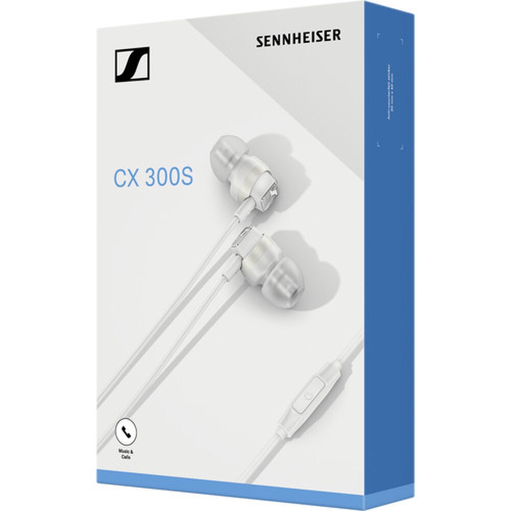 Sennheiser CX 300S Earphones Canal Type White (508594) New 4