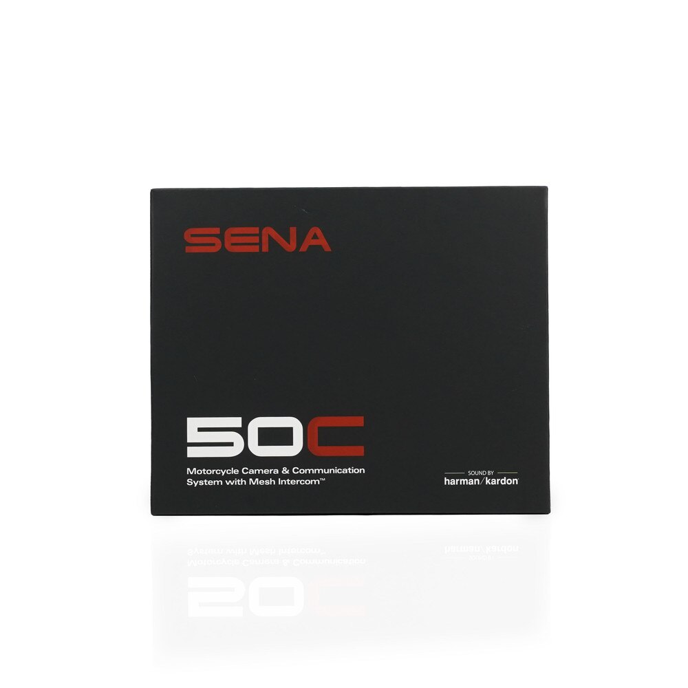 Sena 50C Motorcycle Communication and 4K Camera System (50C-01) New 7