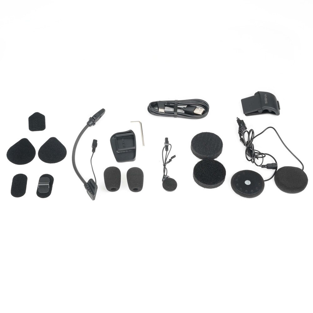 Sena |5S-02 |5S Bluetooth Headset Intercom Single Motorcycle Helmet Headphones New 4