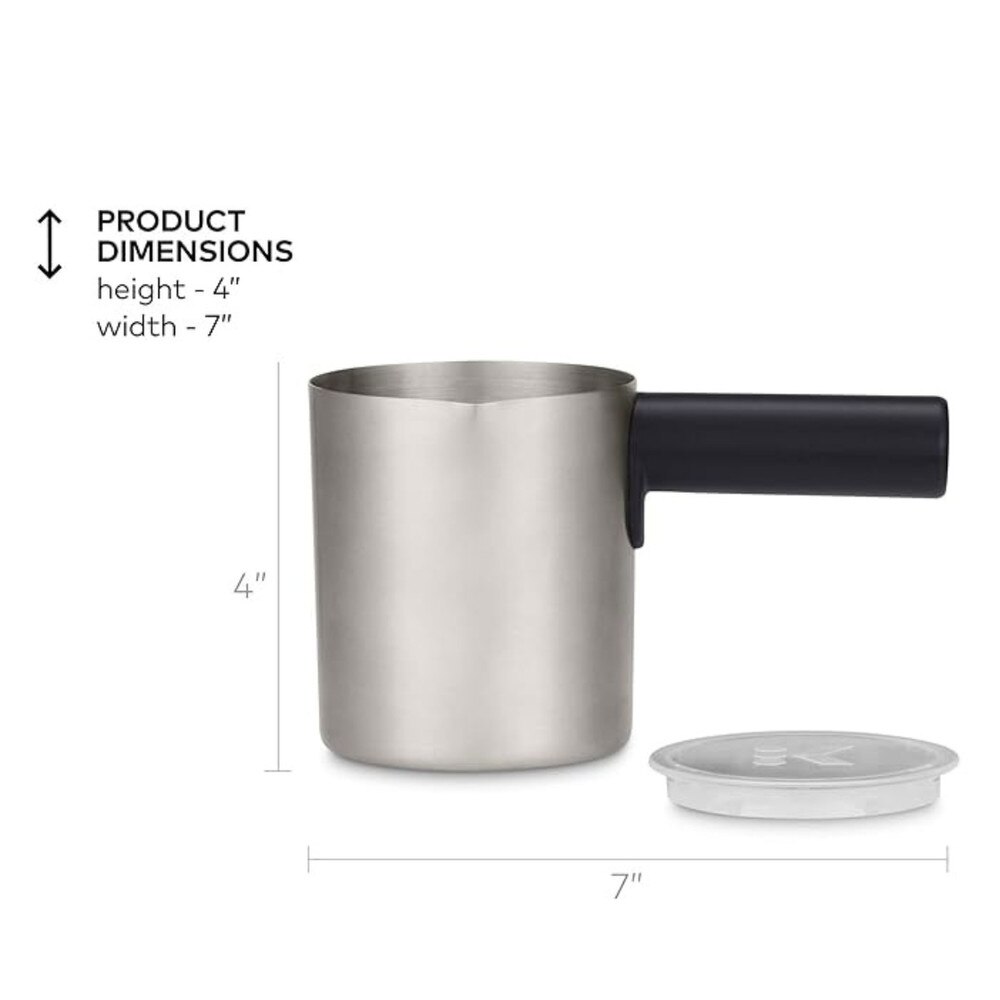 Keurig K-Café Milk Frother Black Cup Replacement | Hot & Cold Frothing, Works Non-Dairy Milk 3
