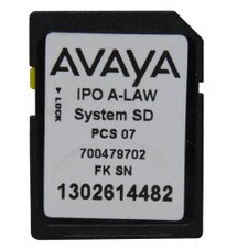 Avaya 700479702 | IPO IP500V2 System SD Card A-Law New 1