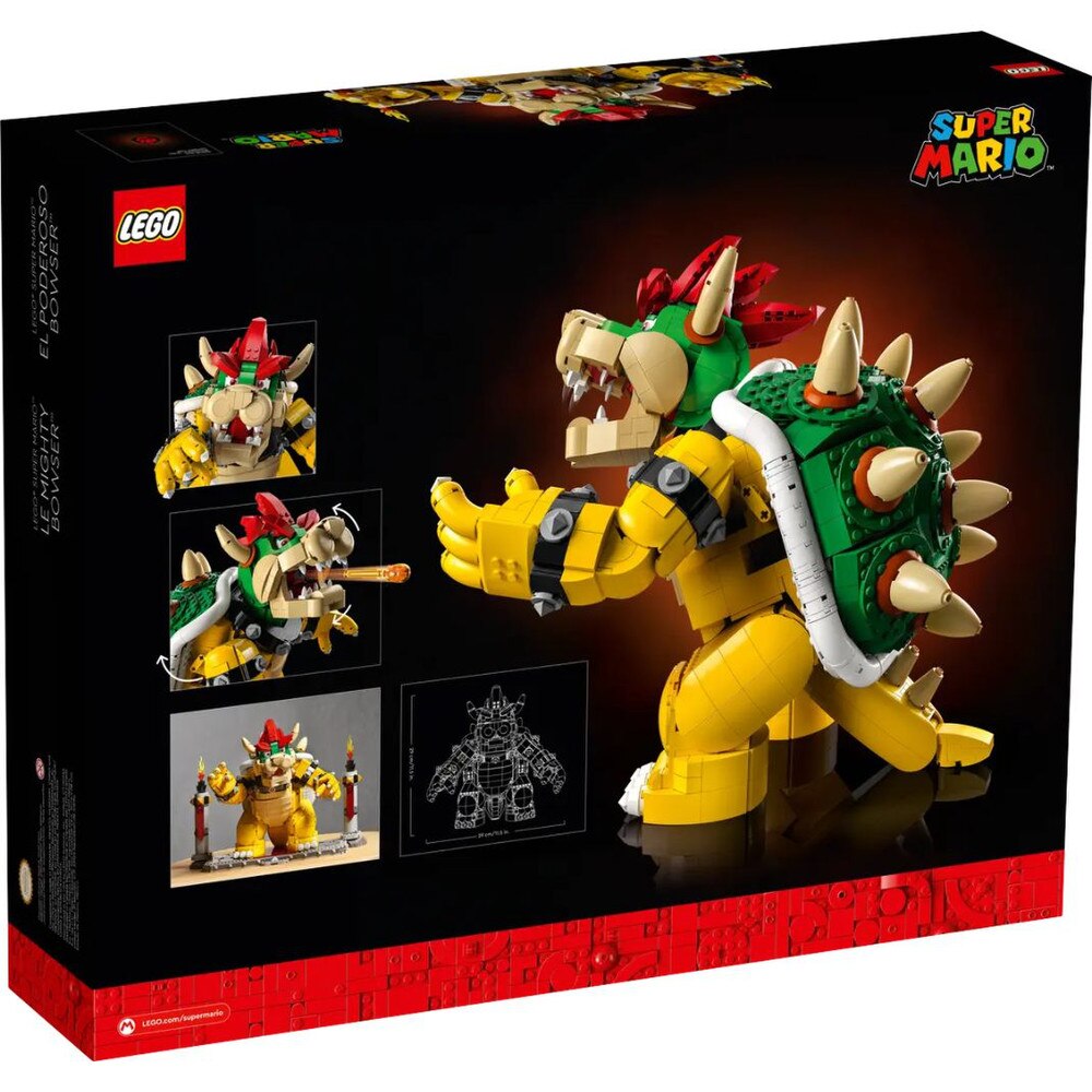 LEGO Super Mario The Mighty Bowser Collectible Figure (71411) New 8