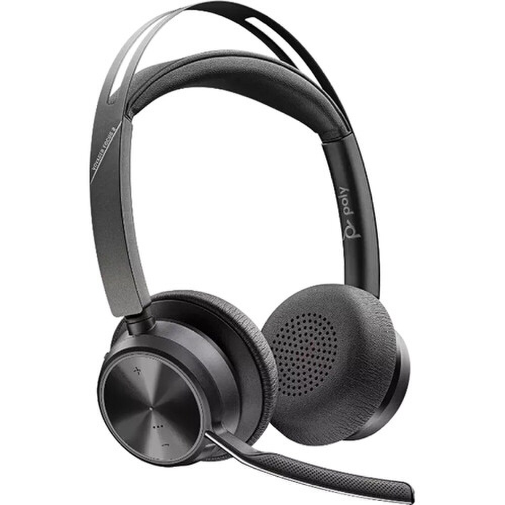 HP Poly Voyager Focus 2 USB-A with Charge Stand Headset (77Y86AA, 213727-01) New 4