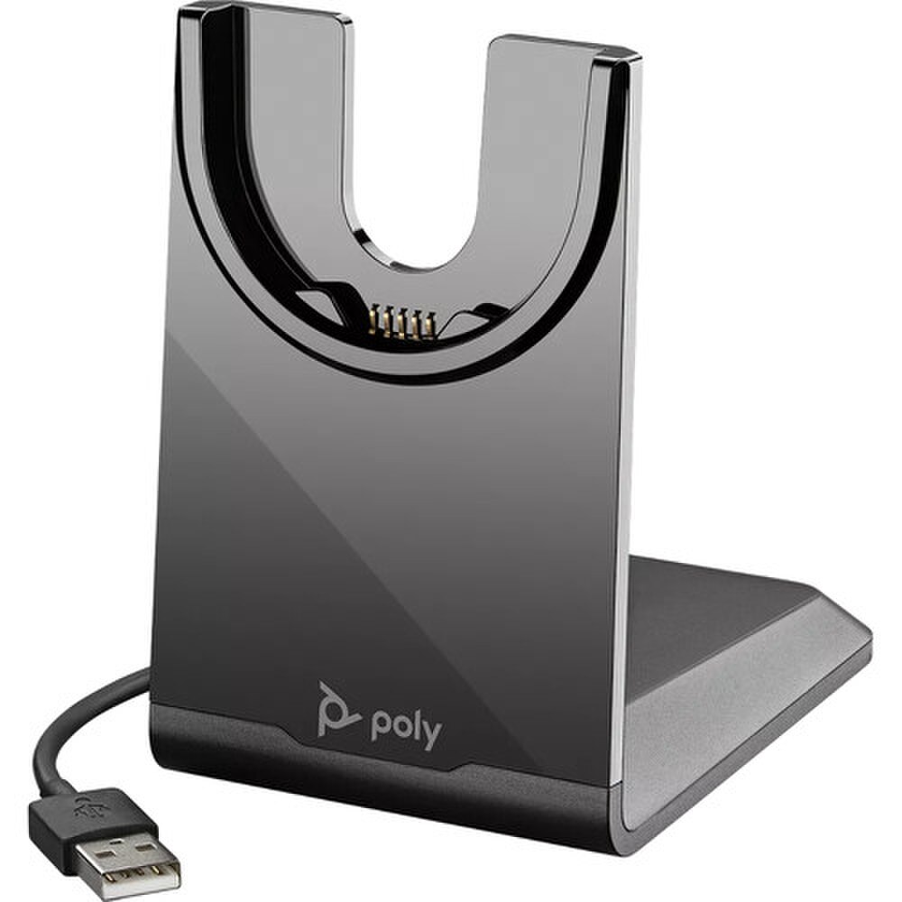 HP Poly Voyager Focus 2 USB-A with Charge Stand Headset (77Y86AA, 213727-01) New 7