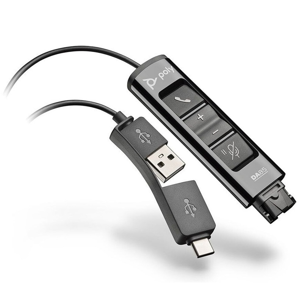 Poly DA85 USB to QD Adapter (786C7AA, 218267-01) New 1