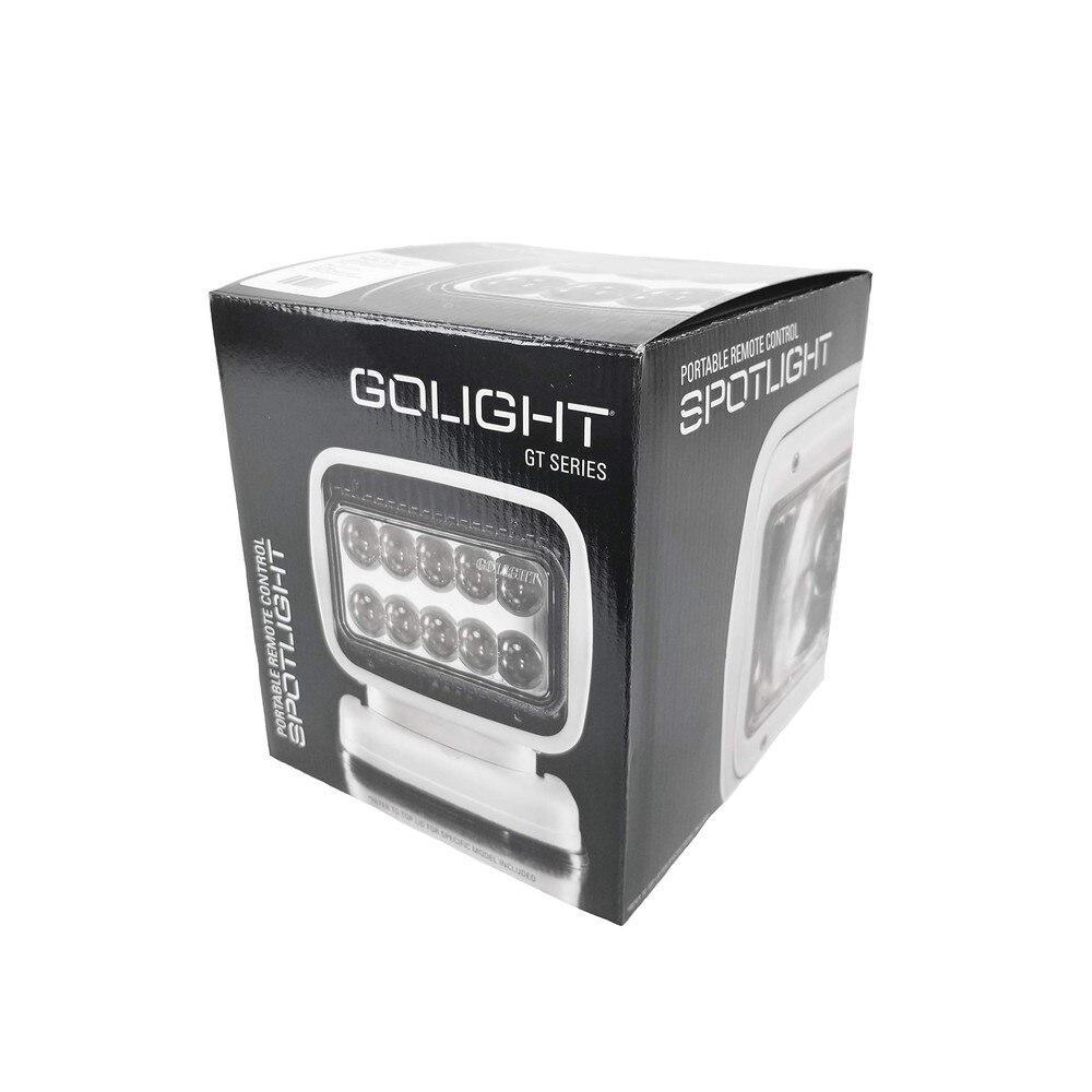 Golight GT Radioray Spotlight LED with Wireless Handheld Remote and Portable Magnetic Mount Shoe - White (79014GT) New 6