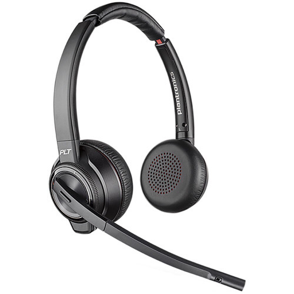 Plantronics Savi 8220 Wireless DECT Headset System (7S4B5AA) | New 2