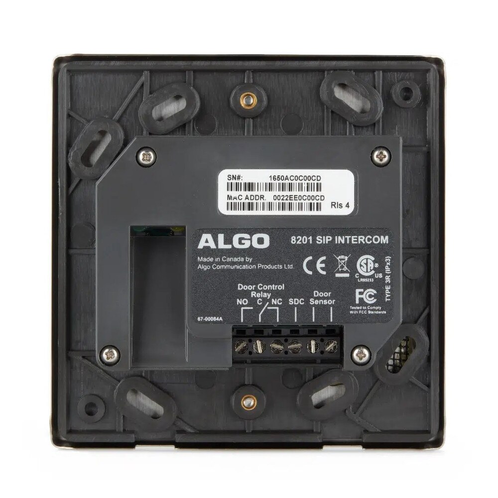 Algo 8201 SIP POE Intercom Stainless Steel | New 4
