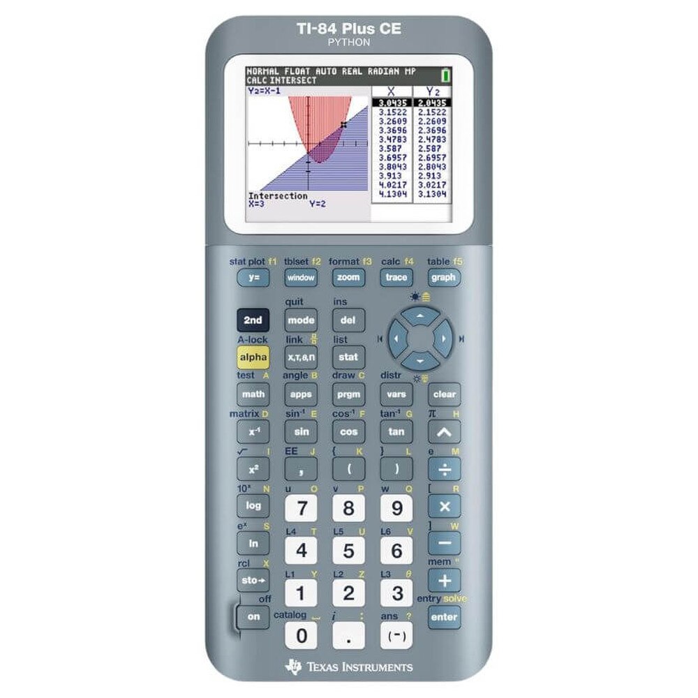 Texas Instruments TI-84 Plus CE Python Graphing Calculator - Fractal Frost (84CEPY/FC/1L1/E8) New 2