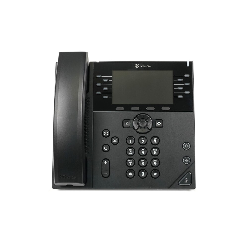 Poly VVX 450 12-Line PoE IP Phone (8B1L7AA#AC3, 2200-48840-025) New 2