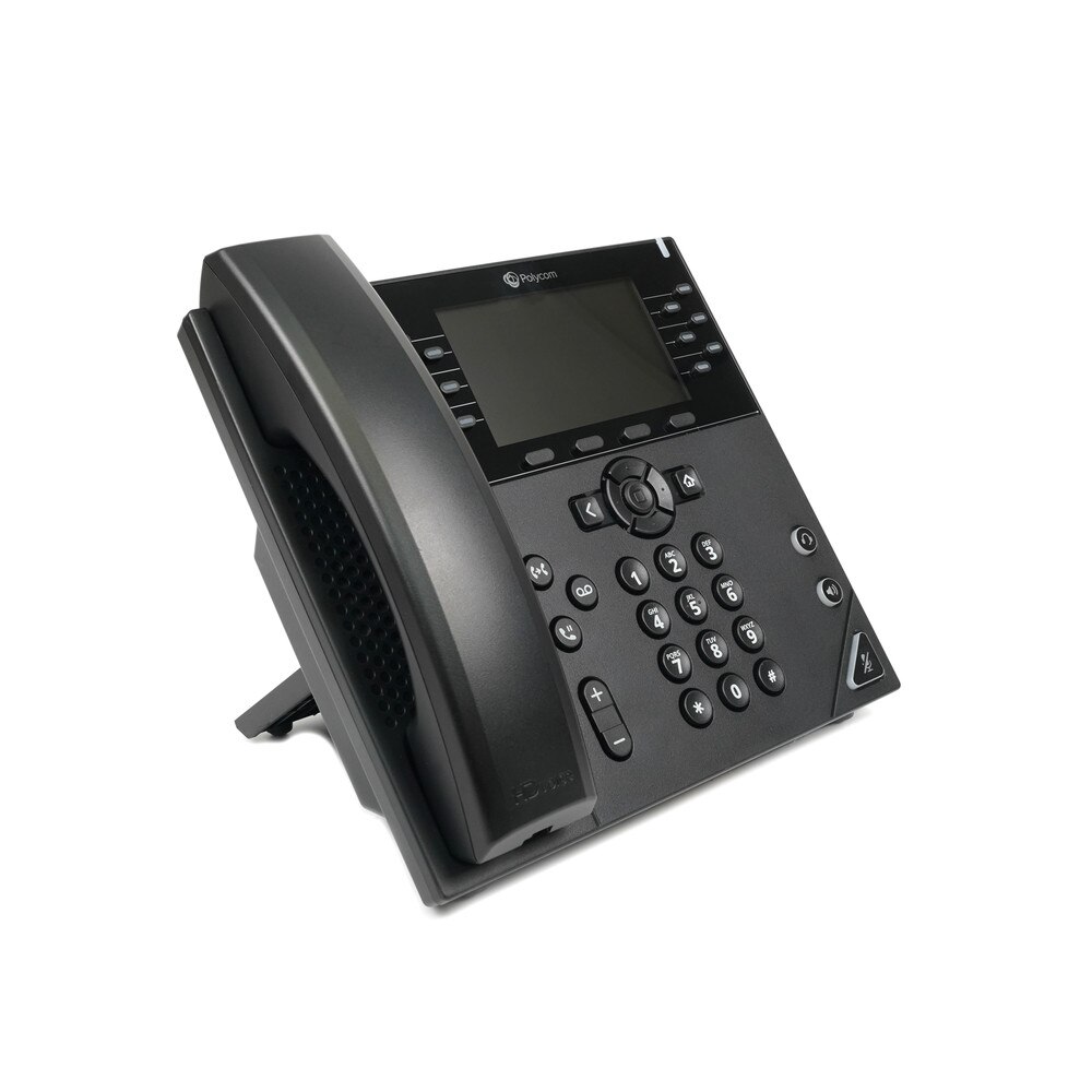 Poly VVX 450 12-Line PoE IP Phone (8B1L7AA#AC3, 2200-48840-025) New 3