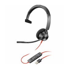 HP Poly Blackwire 3310 USB-A Headset TAA, Noise cancellation (8M3T9AA) | New 1