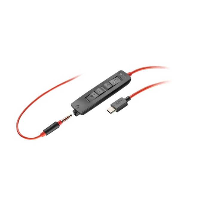 Poly Blackwire 5220 Stereo USB-C Headset (8X231AA) | New