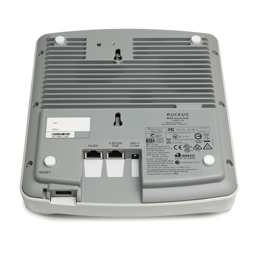 Ruckus R650 Indoor Access Point (901-R650-US00) New 4