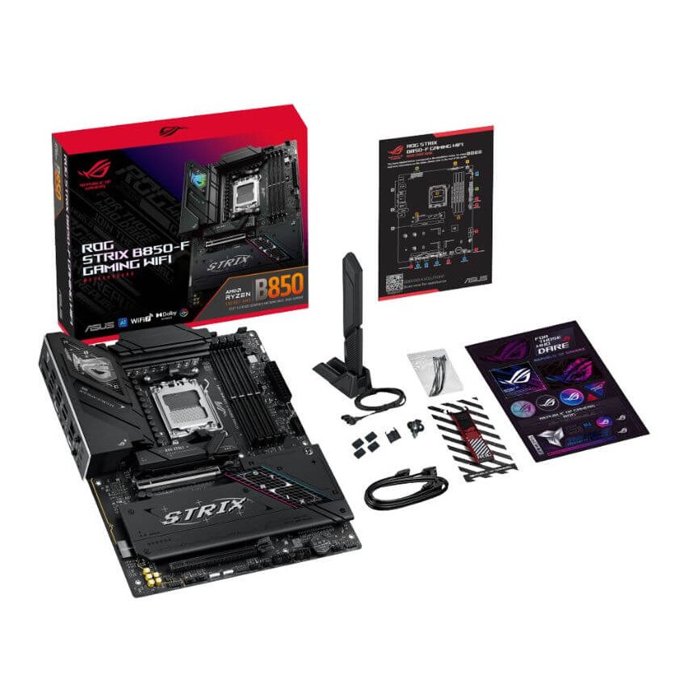 ASUS ROG Strix B850-F Gaming WiFi AMD AM5 B850-F ATX Motherboard (90MB1J70-M0AAY0) New 9